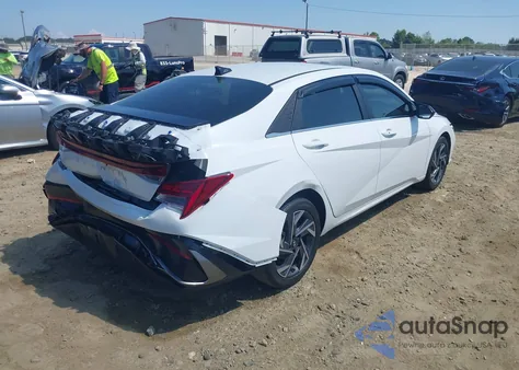 2025 Hyundai Elantra Sel Convenience из США, поврежденный, VIN KMHLS4DG8SU876568